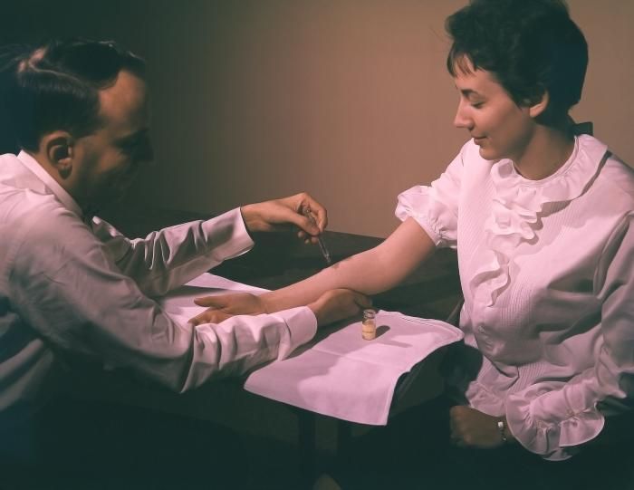 Tuberculin skin test, 1962
